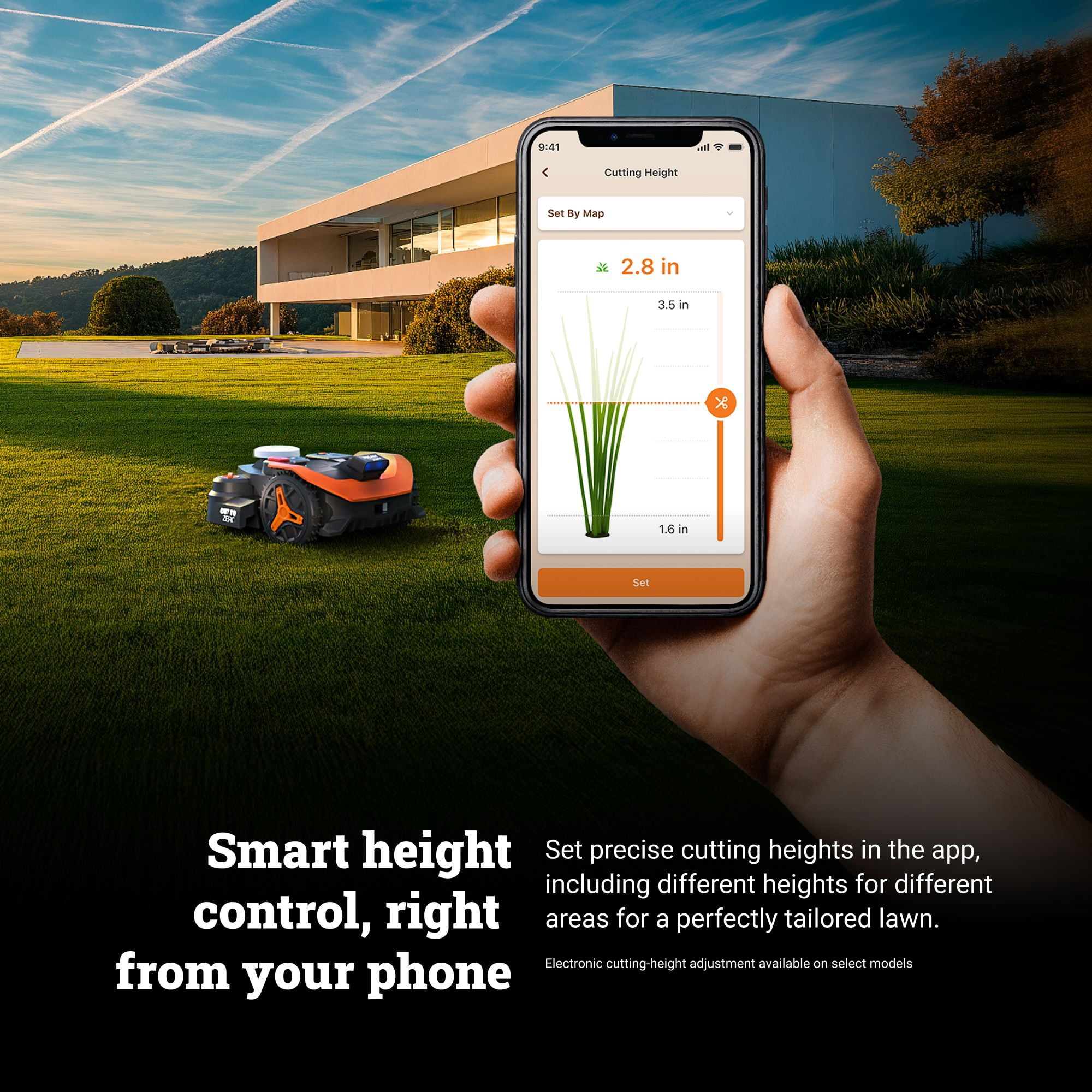 Worx WR320.1 Landroid Vision Cloud 2WD Robotic Lawn Mower (½ Acre)