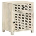 thumbnail image 2 of One - Door Accent Cabinet - Diamond Lattice Design - Contemporary & Coastal Settings - Neat Storage, 2 of 3