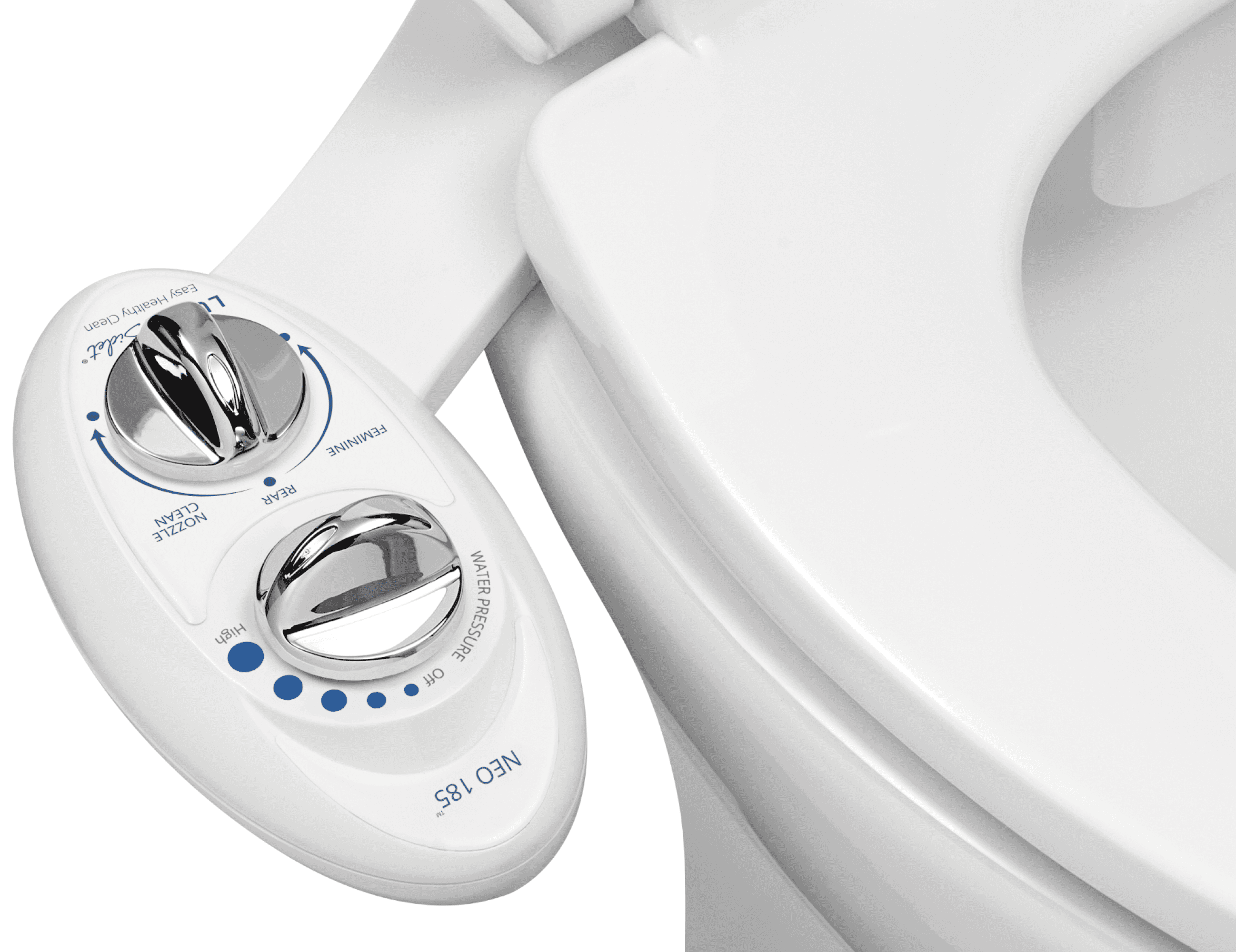 LUXE Bidet NEO 185 SelfCleaning, NonElectric Bidet Attachment, Rear