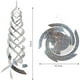 thumbnail image 3 of Reflectores en espiral repelentes de aves, espiral de viento reflectante disuasorio de aves para vallas de jardín, 6 uds., 3 of 6