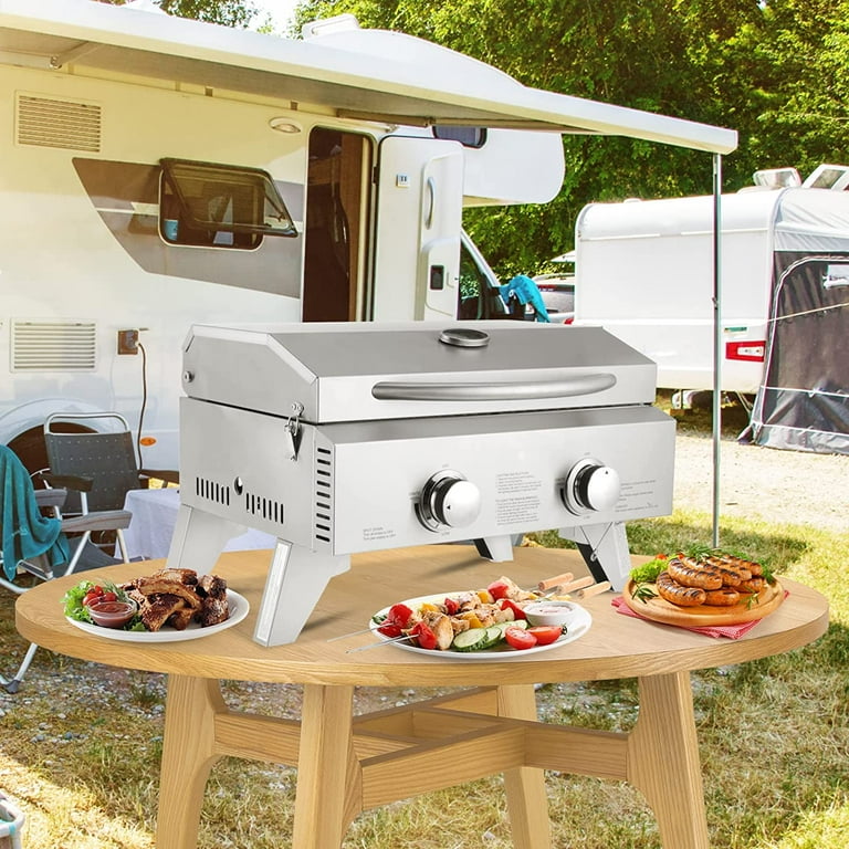 Grillz portable 2 burner gas bbq deals