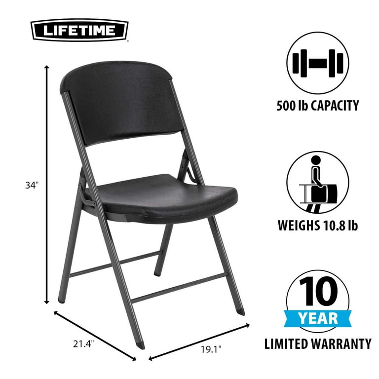 Lifetime chairs walmart sale