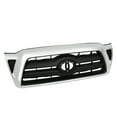 thumbnail image 2 of OTTULUR Front Grille Chrome Shell With Black Insert Replacement for 2005-2011 Tacoma, 2 of 7