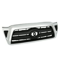 ALL-CARB Front Grille Chrome Shell With Black Insert Replacement for 2005-2011 Tacoma