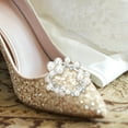 thumbnail image 2 of 1 Paire de Clips de Chaussures Design Perles Charmes Décoratifs Boucles Délicates pour Chaussures, 2 of 7