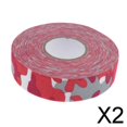 thumbnail image 1 of DYNWAVECA 2x1 Rouleau Antidérapant Résistant à l'Usure Bâton de Hockey sur Glace Rouge 2 Pcs, 1 of 9