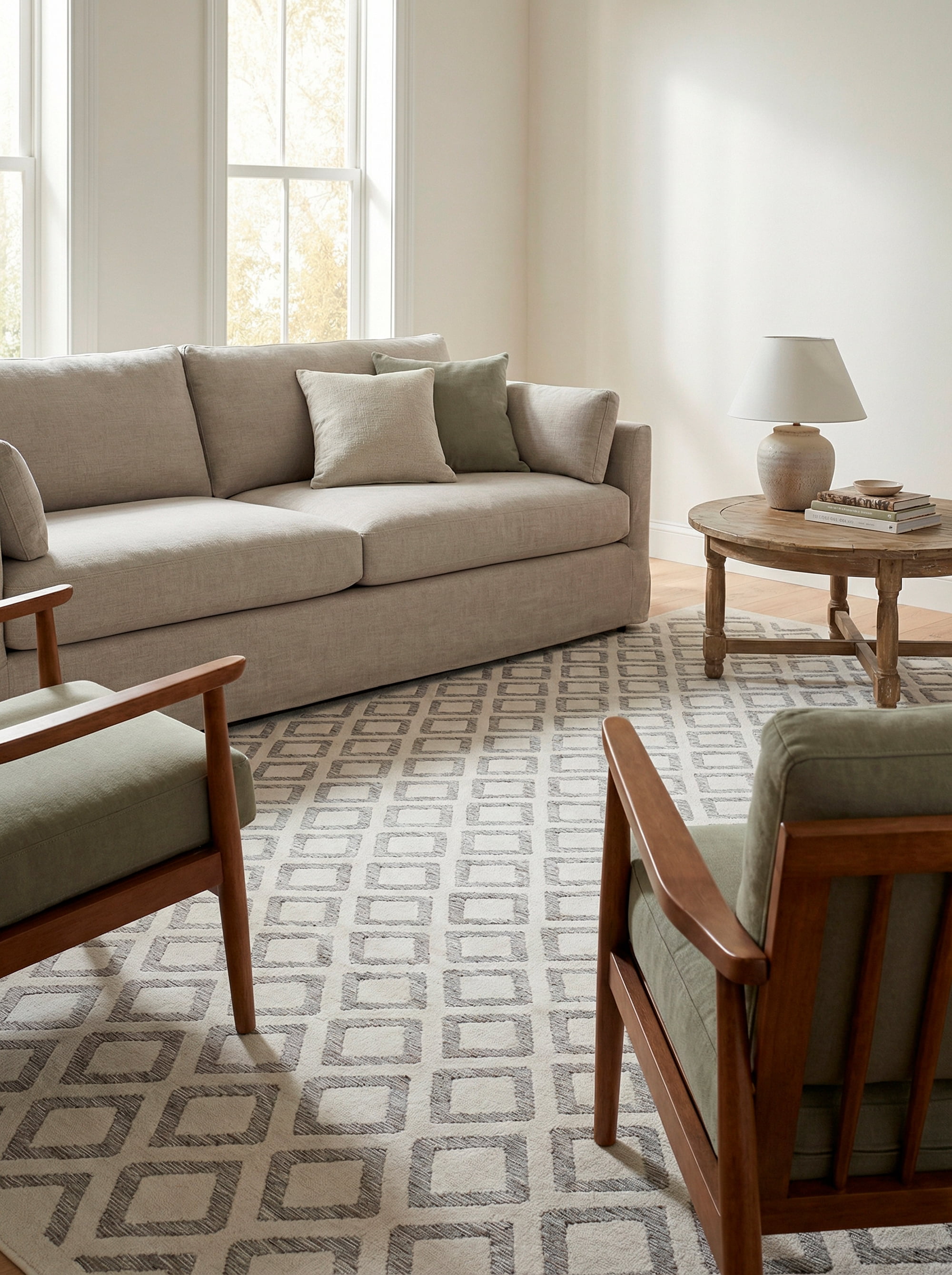 My Texas House Grapevine Natural Area Rug, 7 ft 9 in x 10 ft