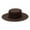 Coffee, variant on Seductiva Sun Hats Fashion Trendy Colour Boater Shapesombrero Winter Warm Outdoor Dresshat