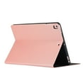 thumbnail image 6 of Dteck Silm Fit Case For iPad 10.2 inch, Premium PU Leather Flip Folio Smart Case Auto Wake Sleep [Book Cover Design] [Multi-Angle Viewing Stand] For iPad 7th Gen 10.2" 2019, Rosegold, 6 of 6