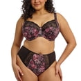 thumbnail image 4 of Elomi Morgan Stretch Lace Banded Underwire Bra (4110),36K,Dark Romance, 4 of 5
