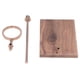 thumbnail image 4 of Soporte para gotero de café vertido con base de madera, estación de goteo de café vertido en oro rosa con base de madera Soporte para gotero de café vertido Fiel a su promesa, 4 of 12