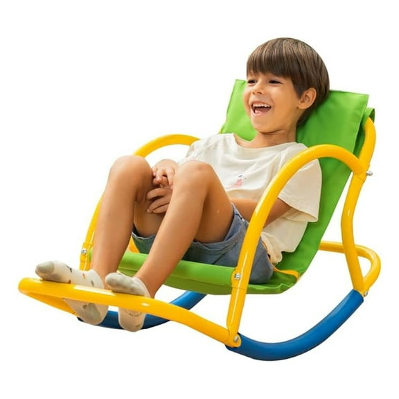 Kids' Recliners - Living Room Chairs - Sensory Autism Spinning Chair - Rocking Seesaw Chair for Kids - Sensory Seat for Toddlers 3-5