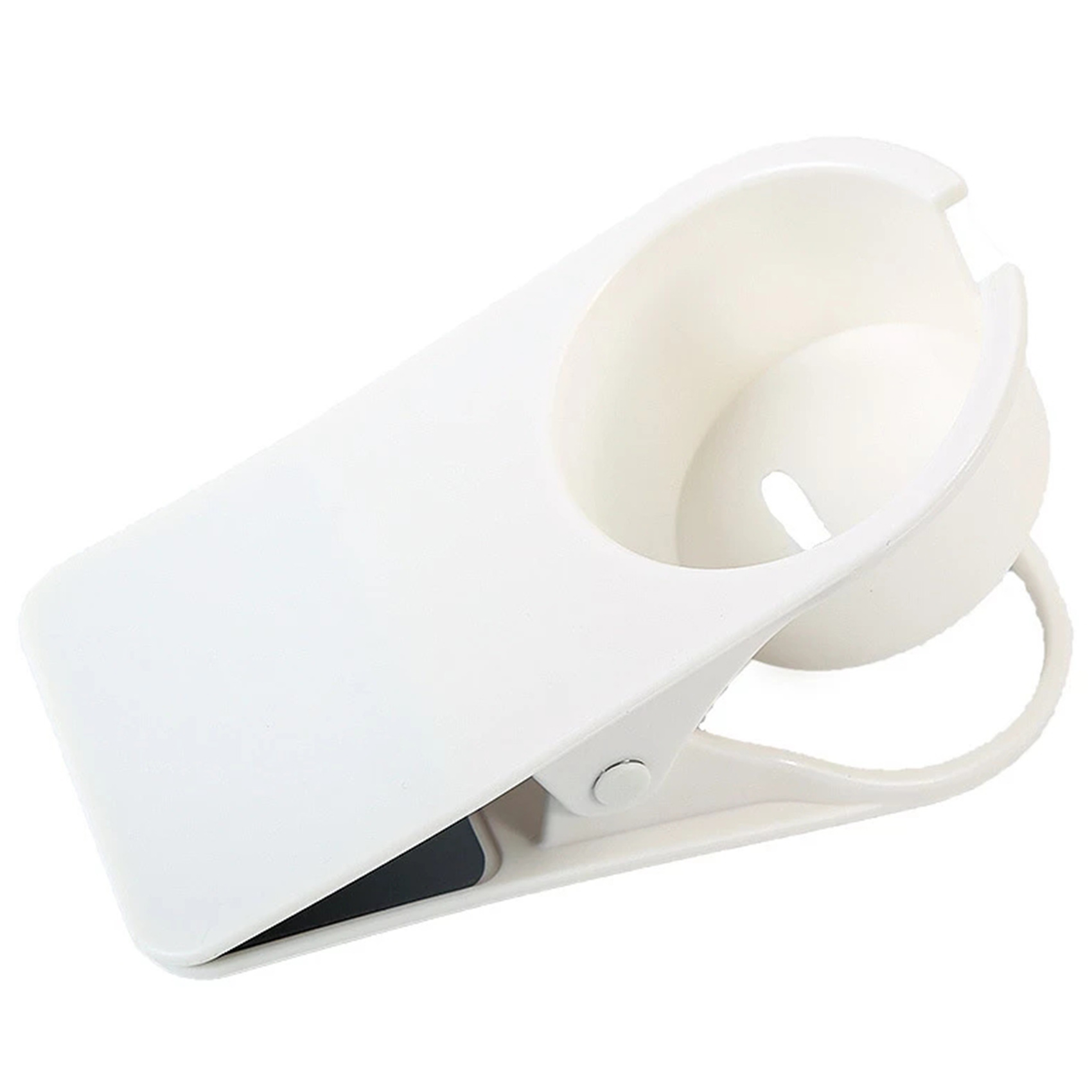 Cup Holder Table Side Water Cup Shelf Office Desktop Fixed Cup Holder