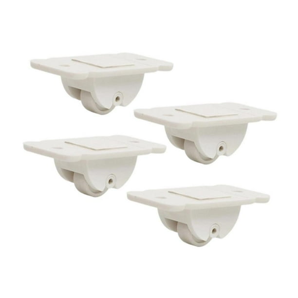 4 / de ruedas universales giratorias adhesivas para muebles, pequeña sala, cajón, carro, , , rueda direccional