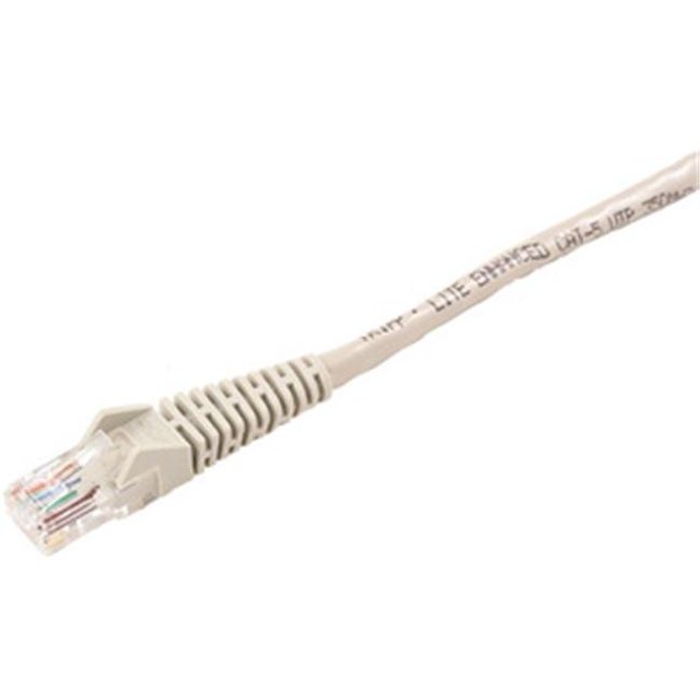 Snagless CAT-5 5E Patch Cables 10-ft Gray CAT-5E patch cable