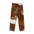 thumbnail image 4 of Fotbe Sloths Need More Coffee Men's Pajama Pants,Sleepwear Pants,Pj Bottoms Drawstring And Pockets-XX-Large, 4 of 9