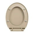 thumbnail image 5 of vidaXL Soft-Close Toilet Seat Beige Oval, 5 of 5