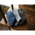 thumbnail image 3 of POLO RALPH LAUREN Men's PP Rib Crew Sock 3 Pair Pack, Black, Mens Shoe Size 6-12, 3 of 3