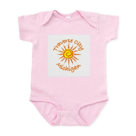 

CafePress - Traverse City Michigan Infant Bodysuit - Baby Light Bodysuit Size Newborn - 24 Months