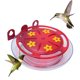 thumbnail image 5 of Comedero Para Colibríes De Ventana, Comedero Para Pájaros Resistente, Duradero, Resistente A La Intemperie, Fácil De Limpiar Para Exteriores, 5 of 7