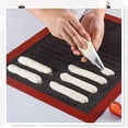 thumbnail image 5 of Alfombrilla de Silicona para Hornear - Dedos de Fibra de Vidrio de Platino Antiadherentes Reutilizables Deformación de Alta Temperatura No Durable Pastelería Bandeja de Horno Libre de Bpa para Masa d TUNC Sencillez, 5 of 5