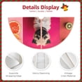 thumbnail image 3 of Daiia Colorful Dog Cat Collage Drawing Merry Christmas Tree Skirt , Xmas Large Lace-up Tree Skirt, Santa Snowflakes Rustic Home Decorations New Year Party Farmhouse Decor-30", 3 of 6