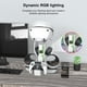thumbnail image 2 of Soporte de estación de carga PSVR2 para PS VR2 y mandos PS5, 4 estaciones de carga para mandos e indicadores LED, con soporte para auriculares y ranura para mando a distancia multimedia, 2 of 7