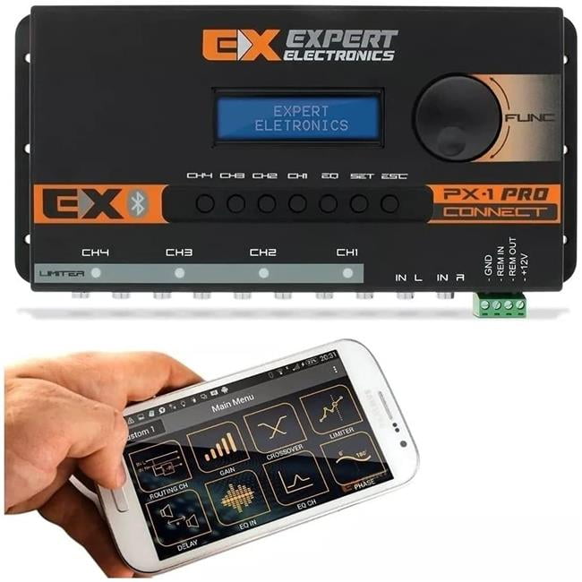 Expert Electronics PX1CONNECT 4CH Car Audio Bluetooth Processor