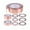Pink - 5mmx25m, variant on Self Adhesive Copper Foil Tape High Temperature Resistant EMI Shielding Tape Durable Conductive Copper Strip for Electrical Craft DIY Project 0.2in x .8Ft/0.4in x .8Ft/0.8in x .8Ft Pink