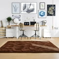 thumbnail image 7 of Arogan Soft Fluffy Area Rug Modern Shaggy Bedroom Rugs for Kids Room Nursery Rug Floor Carpets, 8'x 10',Brown, 7 of 7