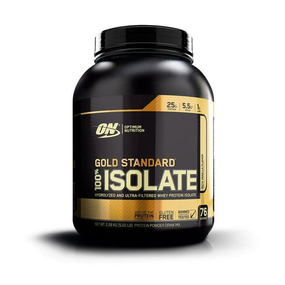 Proteína ON GS 100% Isolate Vainilla ( Bote 5 LB) Optimum Fitness Town 1087526