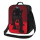thumbnail image 1 of Disketp Black Panther Red Background Bolsa Térmica Estampada para Almuerzo, Lonchera para Hombres y Mujeres Adultos, 1 of 7