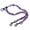 Purple, variant on FTsdfkl Upgraded Double Dog Leash Attachment Combine,39"-68" Adjustable Strap and Shock Absorbing Bungee, No Tangle 360° Swivel Rotation Reflective Lead for Different Size Dogs