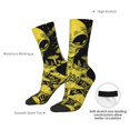 thumbnail image 4 of Vsdgher saucerman Mushroom Forest Crew Socks for Men & Women, Breathable Casual Athletic Ankle Socks, 4 of 6