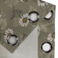 thumbnail image 4 of Ambesonne Grommet Curtain, , 50"x96", Sage Green Eggshell and Taupe, 4 of 5