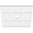 thumbnail image 7 of 18"OD x 3"ID x 6 1/4"C x 1"P Rubik Architectural Grade PVC Contemporary Ceiling Medallion, 7 of 7