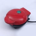 thumbnail image 1 of Mini máquina de desayuno para el hogar, mini máquina para hacer gofres, creativa máquina de desayuno en forma de corazón, bandeja para hornear eléctrica de doble cara, 1 of 1