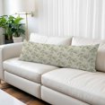 thumbnail image 2 of Green Eucalyptus Leaves Body Pillow Covers 20"x60", Spring Watercolor Plant Textured Soft Brushed Microfiber Breathable Throw Pillow Covers, Decorative Pillowcase with Zipper for Couch Sofa Bedroom, 2 of 9
