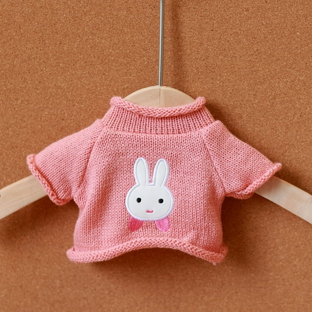 Ropa de algodón para muñecas de 20 cm, suéter de repuesto para muñecas, osito de peluche, ropa para muñecas