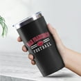 thumbnail image 2 of San Francisco Tumbler with Lids and Straws Insulated Stainless Steel Cup Travel Coffee Mug Football Gifts 20 Oz, 2 of 6