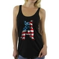 thumbnail image 1 of Awkward Styles Women's USA Flag French Bulldog Cute Graphic Racerback Tank Tops 4th Of July Party Pet Lover, 1 of 4