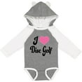 thumbnail image 3 of Inktastic I Love Disc Golf Boys or Girls Long Sleeve Baby Bodysuit, 3 of 5