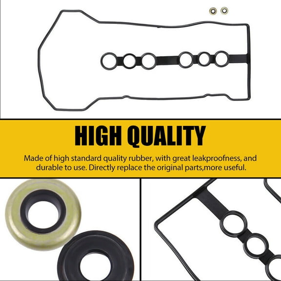 Valve Cover Gasket Set VS50542R for Toyota Corolla 2000-2008 1.8L L4 Engine