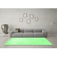thumbnail image 3 of Ahgly Company Indoor Square Solid Emerald Green Modern Area Rugs, 4' Square, 3 of 4