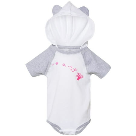 

Inktastic Hawaii Silhouette Mandala Gift Baby Boy or Baby Girl Bodysuit