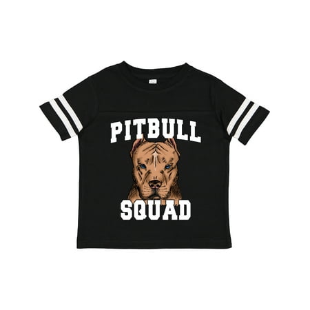 

Inktastic Dog Pitbull Squad Gift Toddler Boy or Toddler Girl T-Shirt