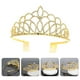 thumbnail image 2 of KAKOWELY Corona de cristal vintage para novia, diadema para el pelo para boda, tocado con joyas de diamantes de imitación, 2 of 4