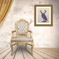 thumbnail image 3 of Fab Funky 20x24 Gold Ornate Wood Framed with Double Matting Museum Art Print Titled - Owl with Psychedelic Antlers, 3 of 4