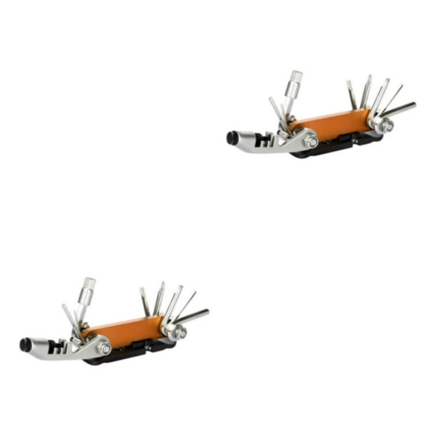 Kit de herramientas de reparación de bicicletas 15 en 1 Greeniant Naranja