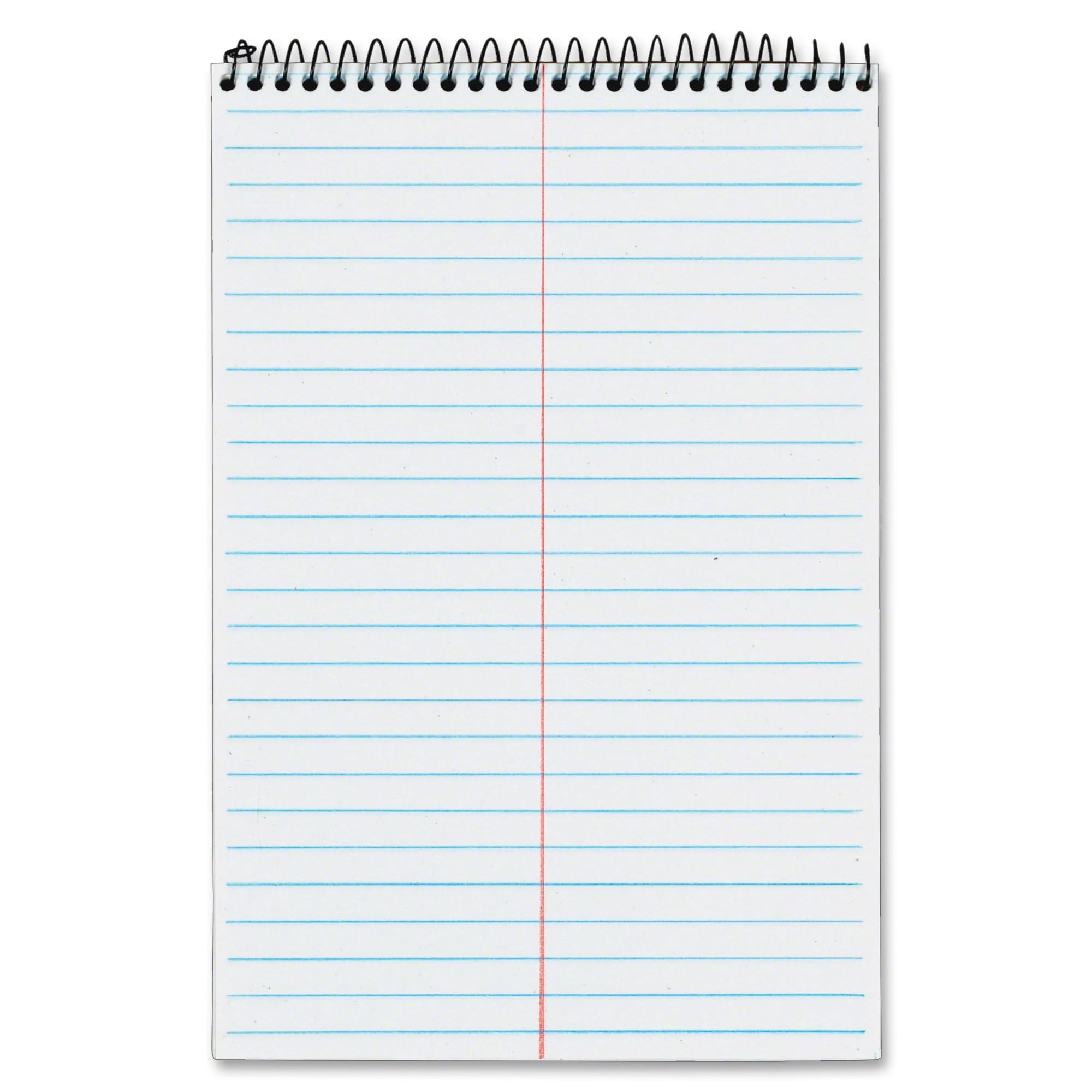 TOPS™ Second Nature® Steno Books, 6" x 9", Gregg Ruled, 80 Sheets, 30% Recycled, White, Pack Of 12